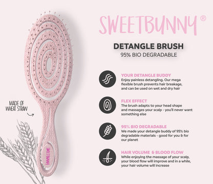SweetBunny® Eco Detangling Brush